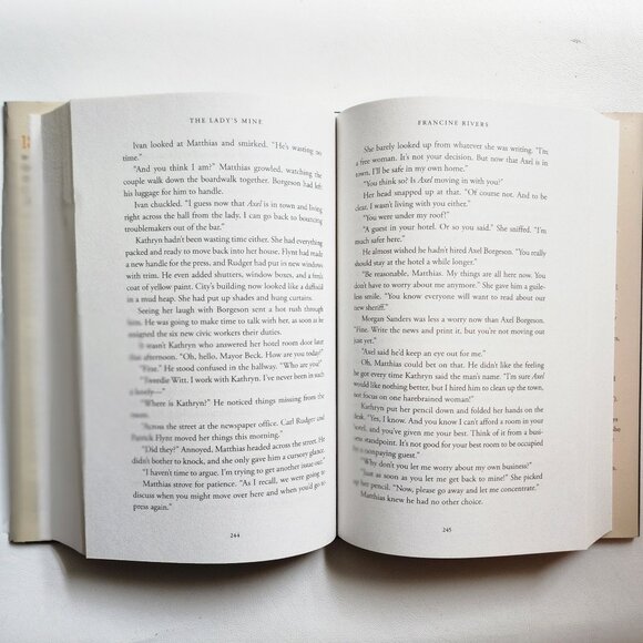 The Lady's Mine: A Light Christian Romance Novel of 1870s CA Gold Rush by Rivers - Picture 5 of 7